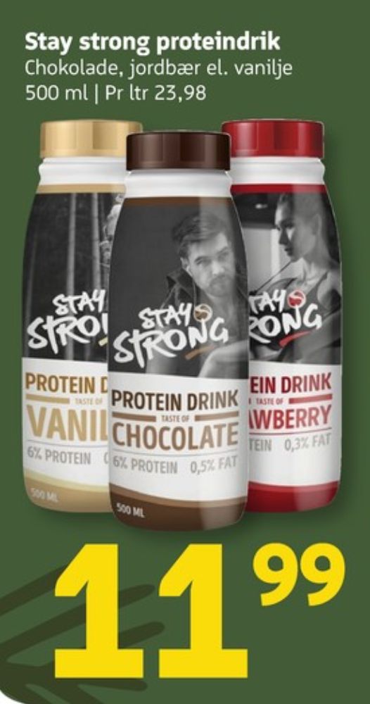 Stay Strong, Proteindrik Chokolade
