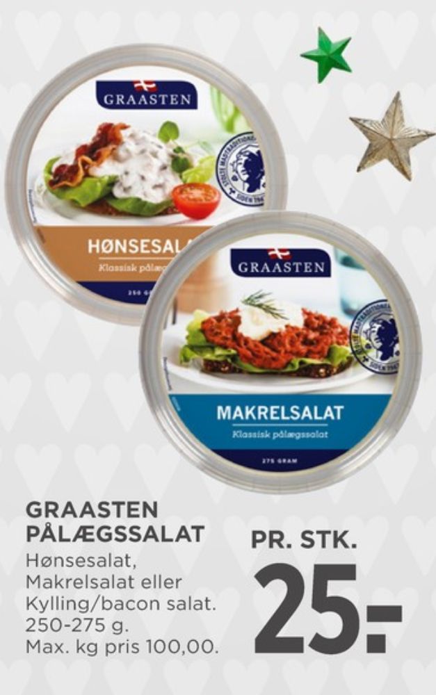 Graasten, Kylling & Baconsalat
