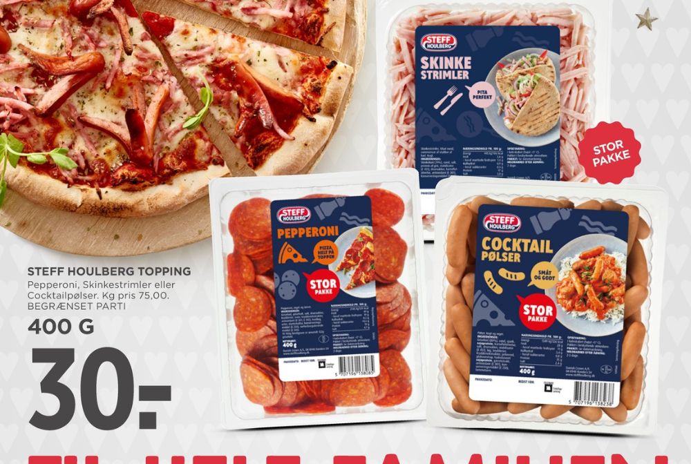 Steff Houlberg, Cocktailpølser