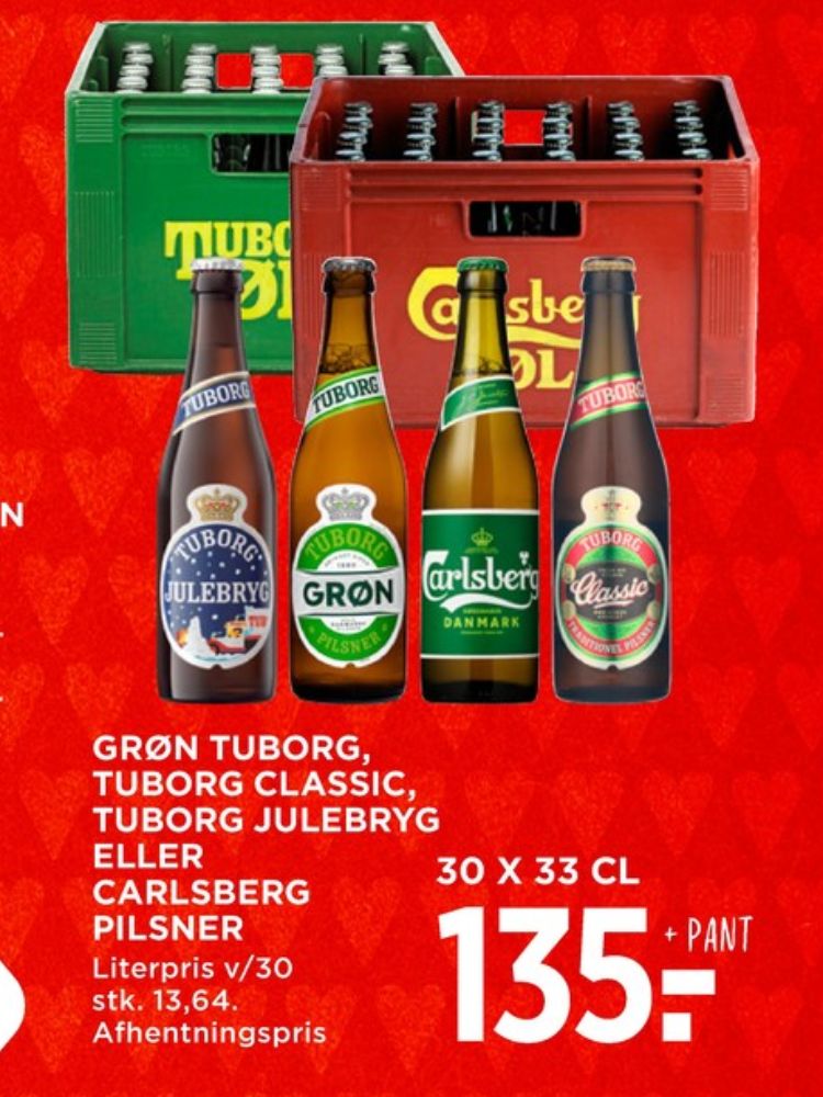 Tuborg Grøn, Øl