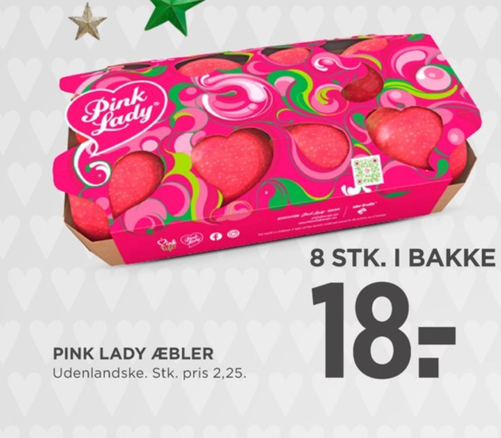 Pink lady, Æbler
