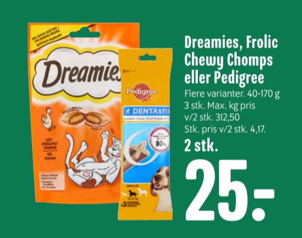 Pedigree Dentastix, Hundesnacks