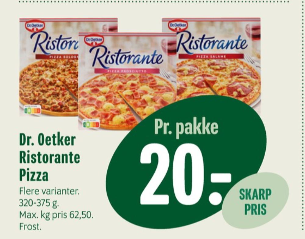 Ristorante, Pizza Bolognese