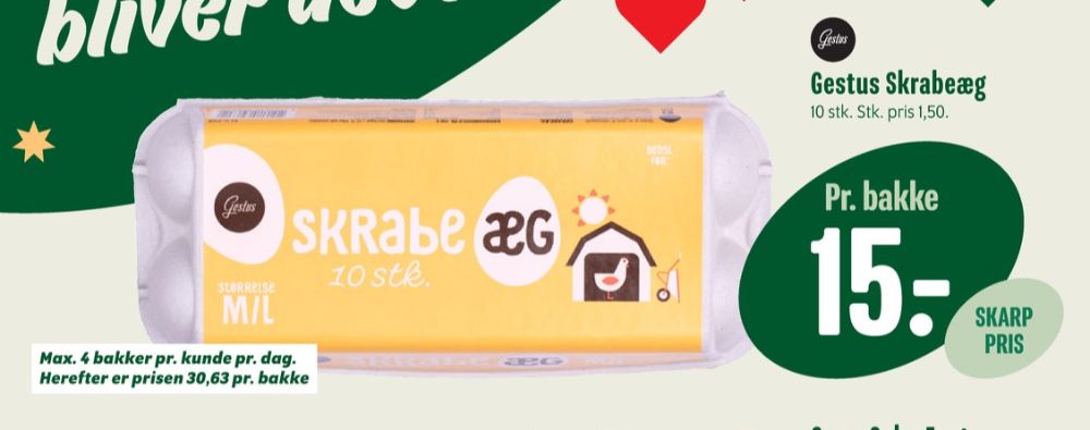 Gestus, Skrabeæg M/L