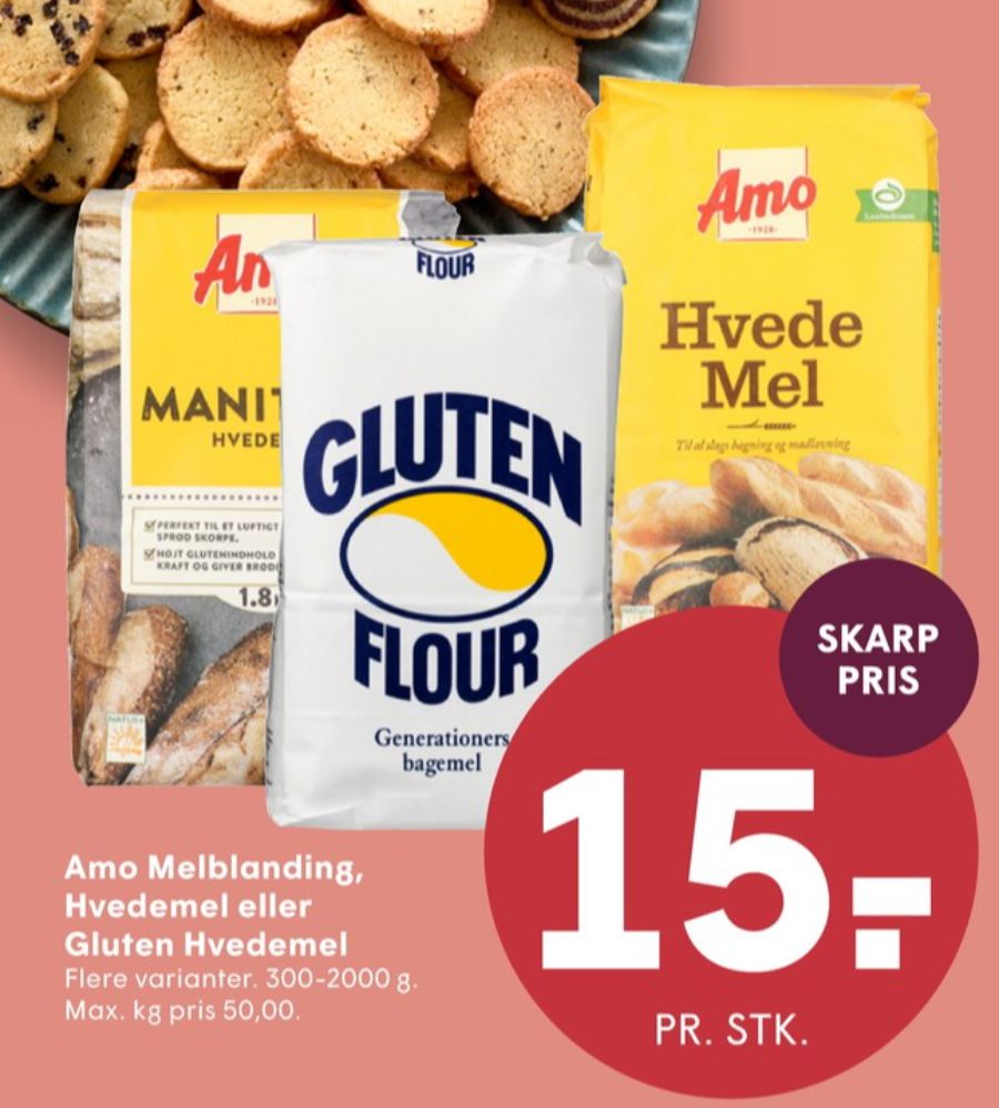Gluten Flour, Hvedemel