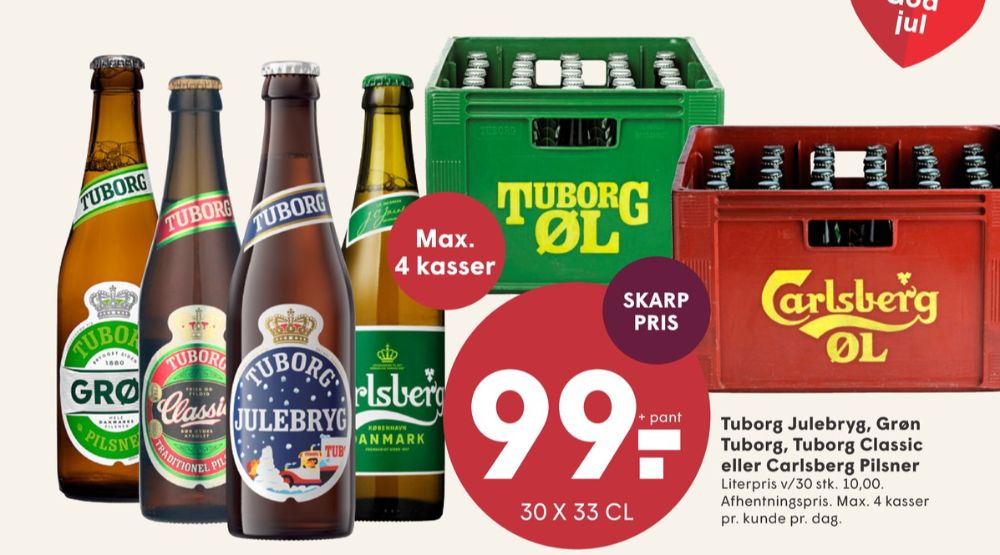 Tuborg Julebryg, Øl