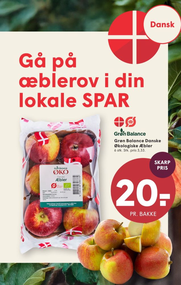 Grøn Balance, Æbler