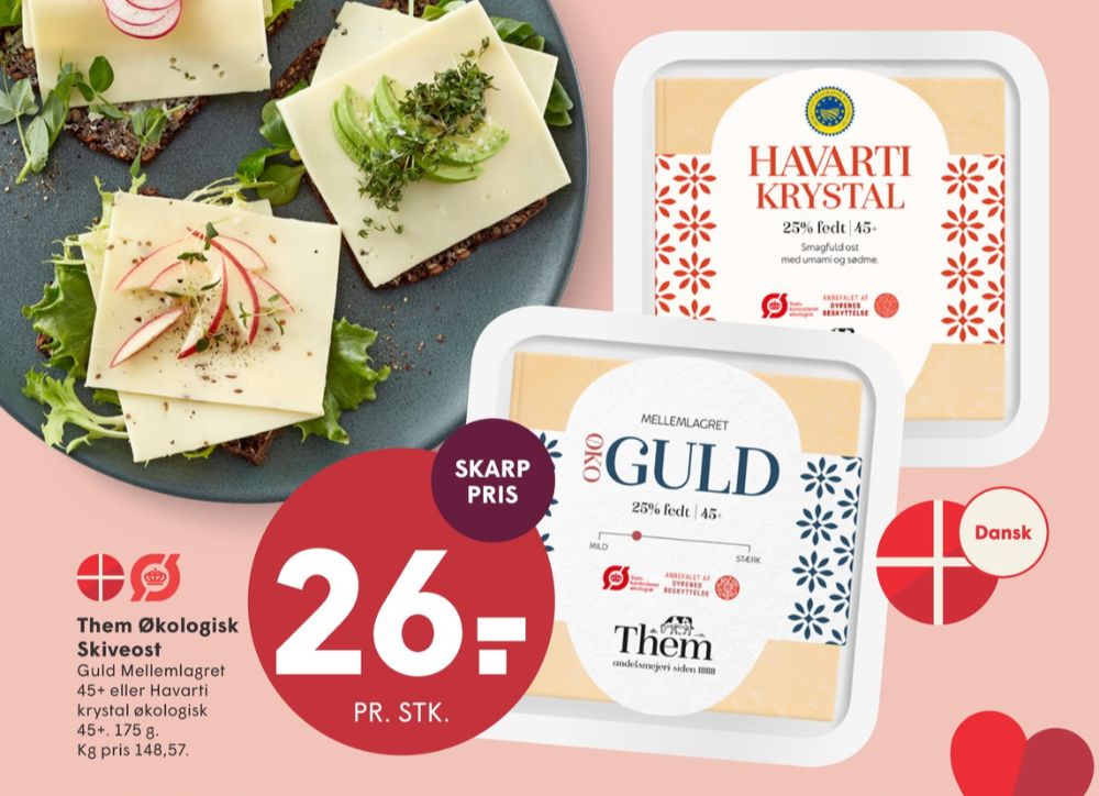 Them Ost, Skiveost Havarti Krystal