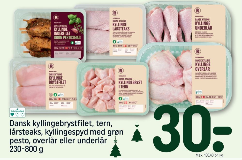 Rema 1000, Kyllingebrystfilet