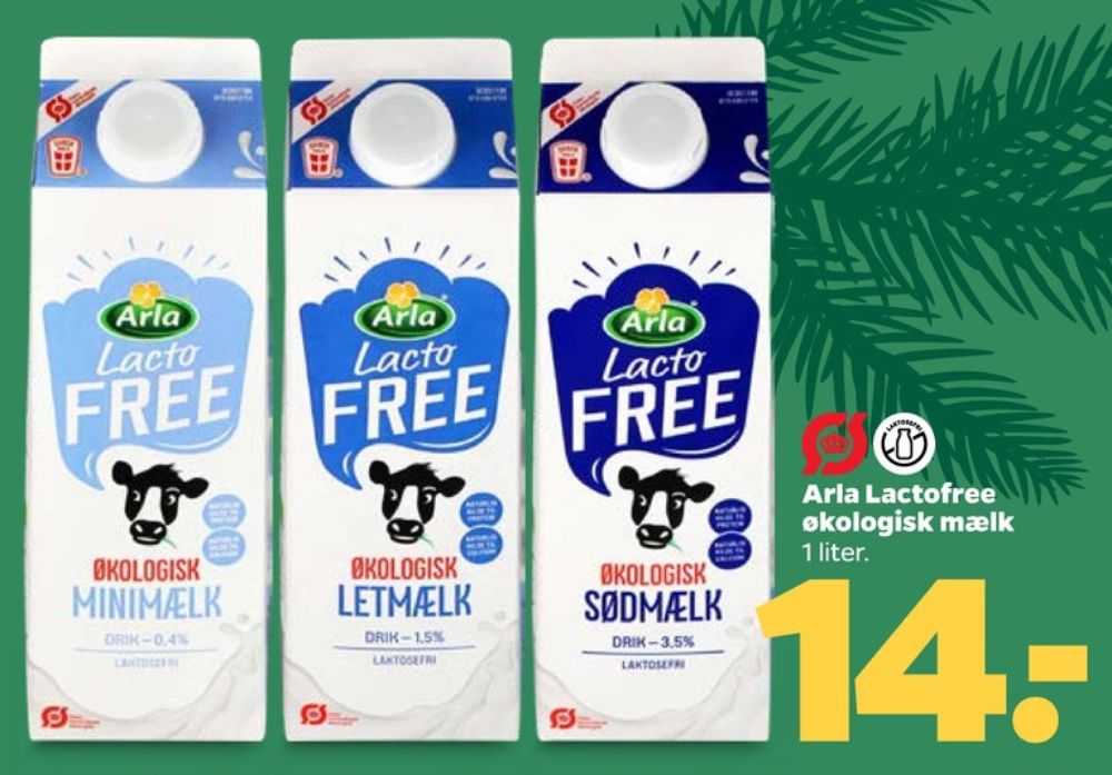 Arla Lacto FREE, Letmælk
