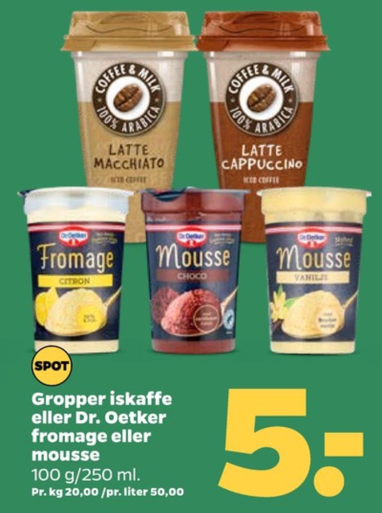 Dr Oetker, Chokolademousse
