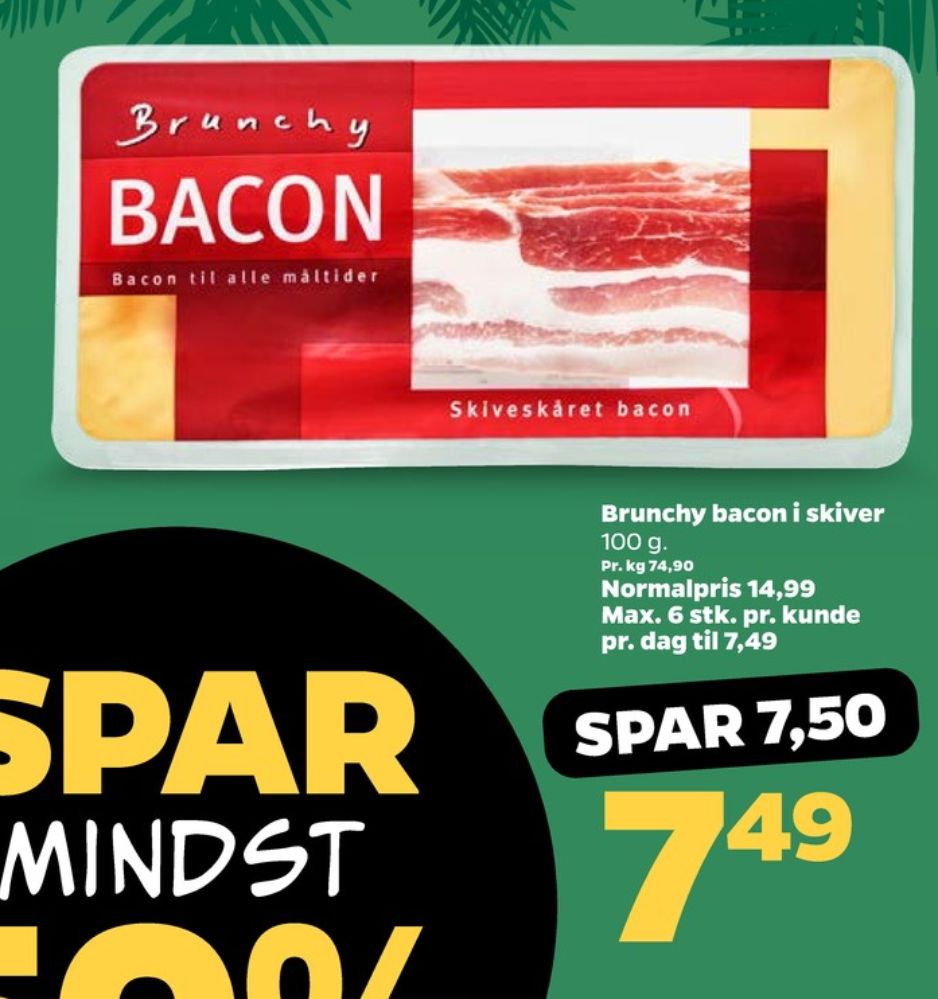 Brunchy, Baconskiver