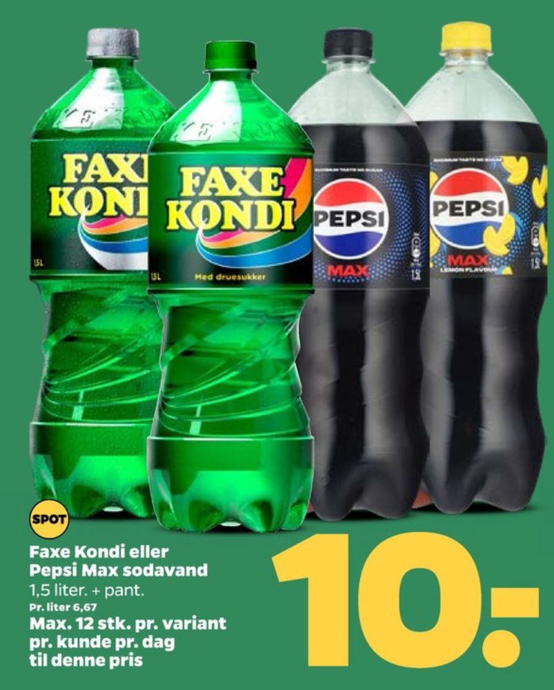 Pepsi Max Lemon, Cola