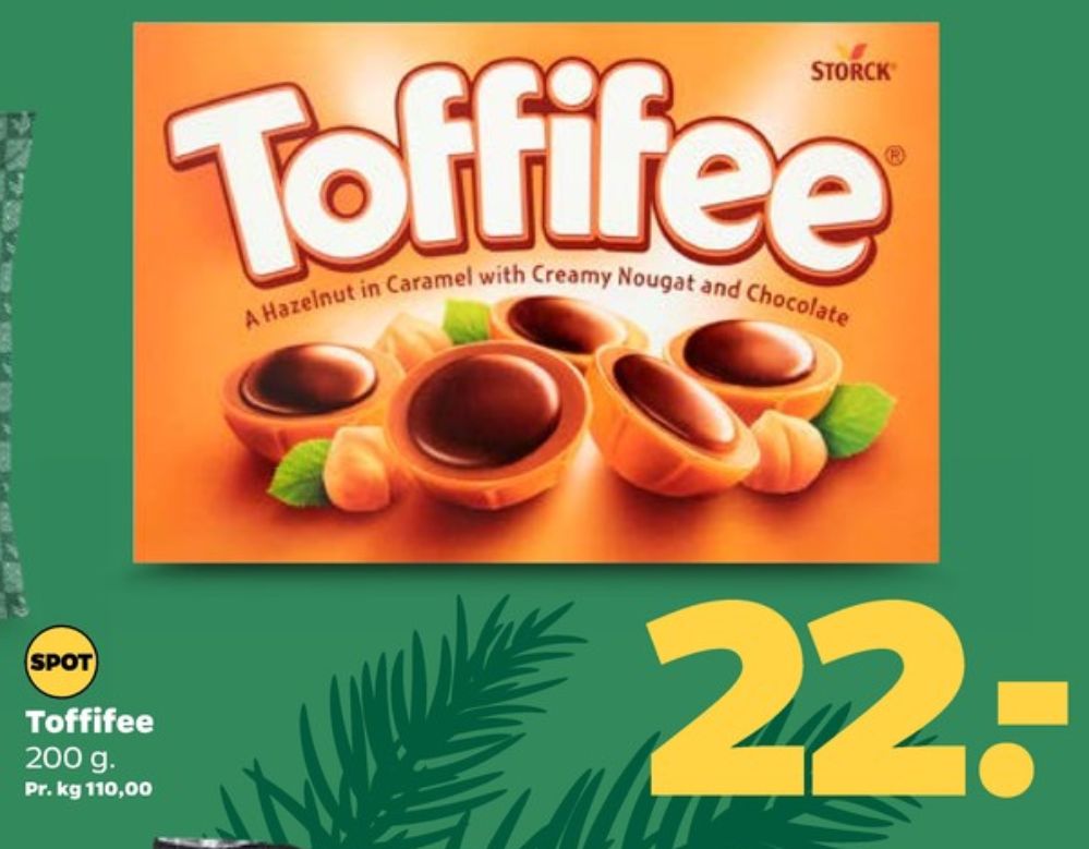 Toffifee, Dessertchokolade