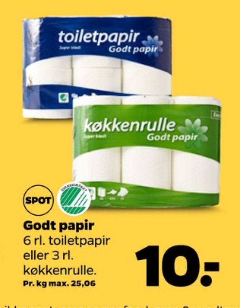 Godt Papir, Toiletpapir
