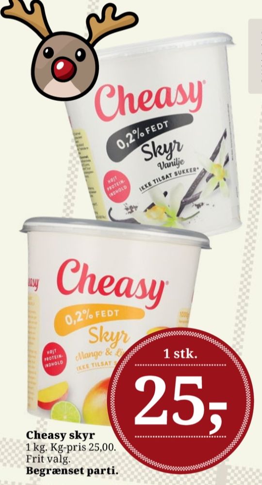 Cheasy, Vanilje Skyr 