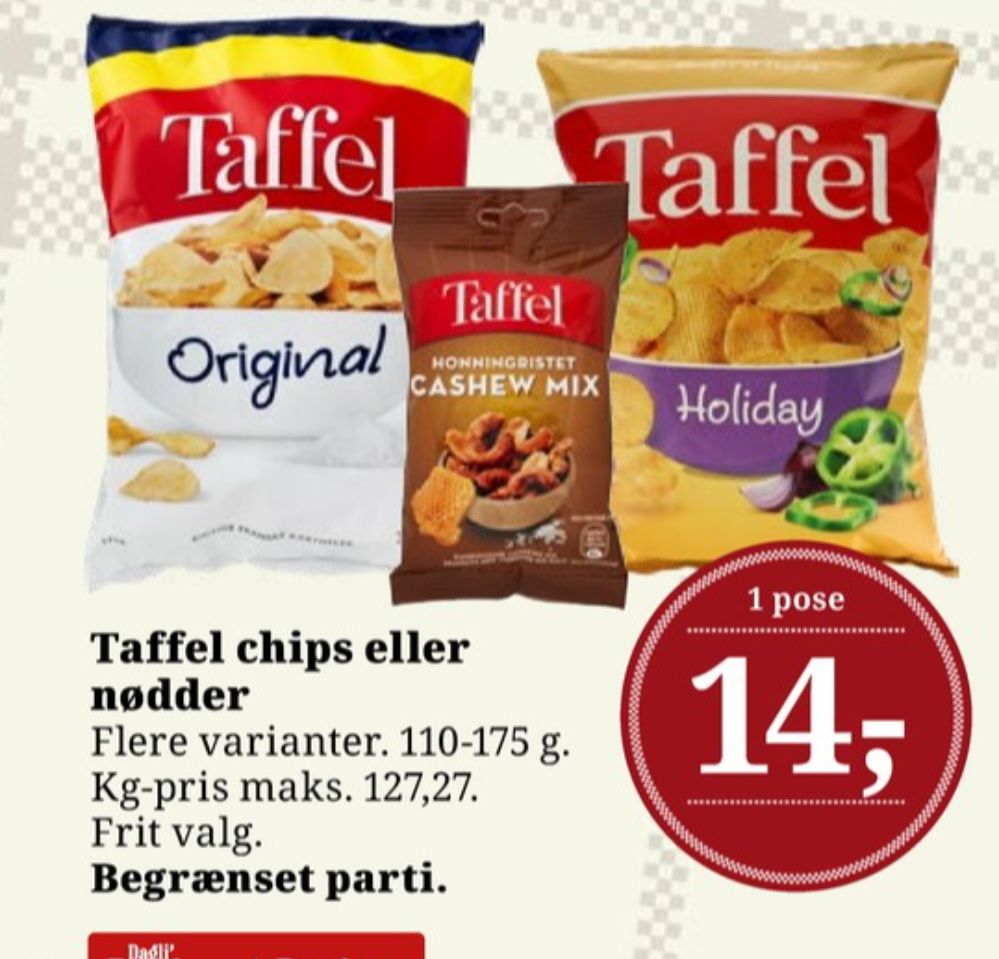 Taffel, Holiday Chips