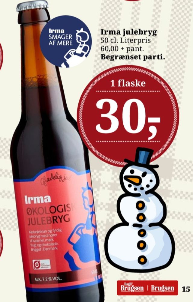 Irmas Julebryg, Specialøl