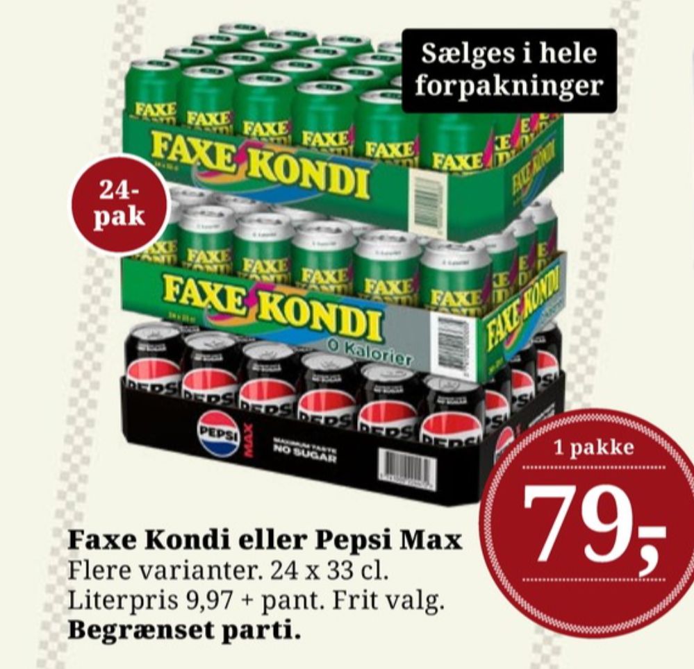 Pepsi Max, Cola 24 pk.