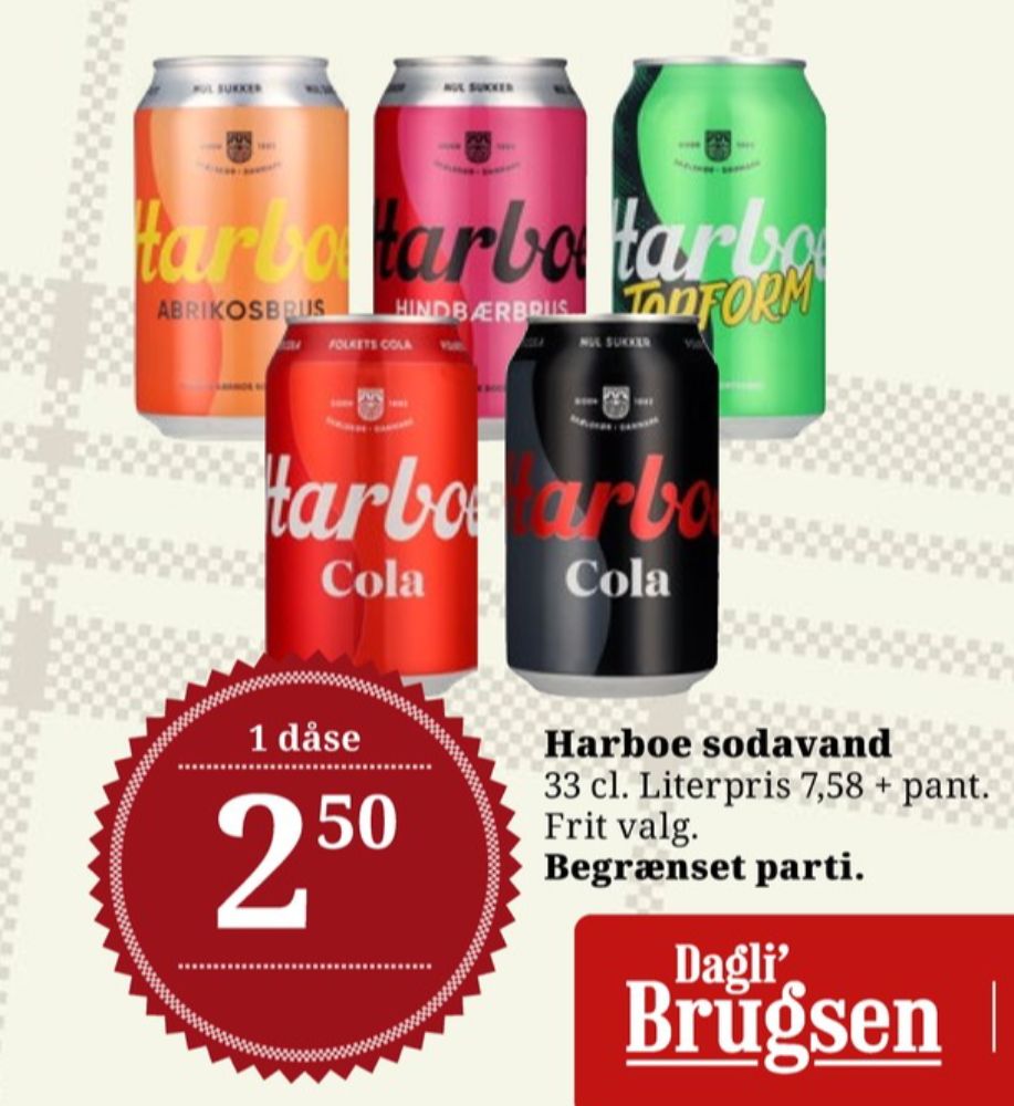 Harboe Topform, Sportssodavand