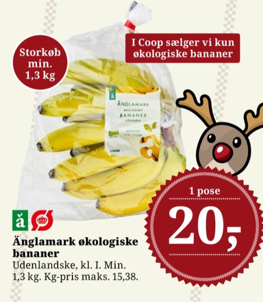 Änglamark, Bananer