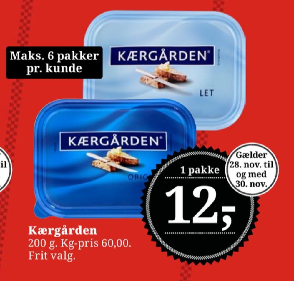 Kærgården, Smørbar Let