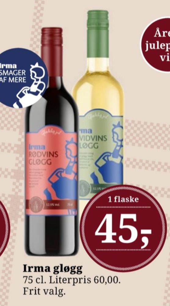 Irmas, Gløgg