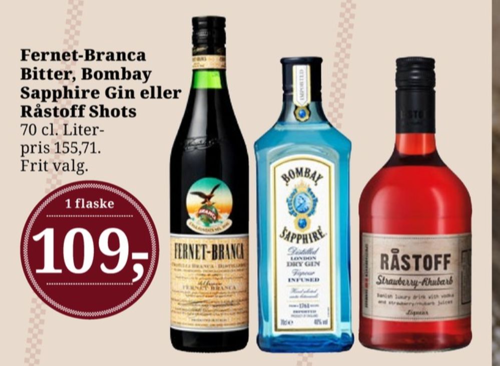 Fernet Branca, Bitter