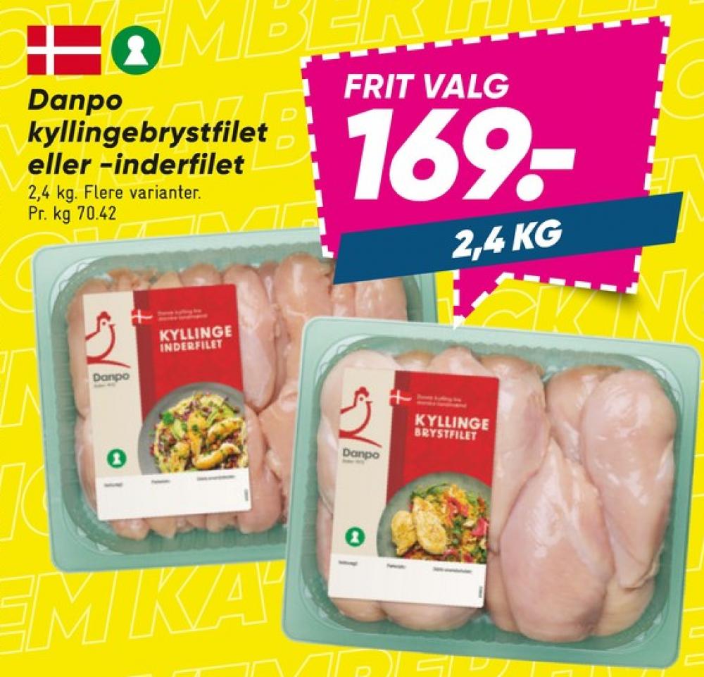 Danpo, Kyllingeinderfileter