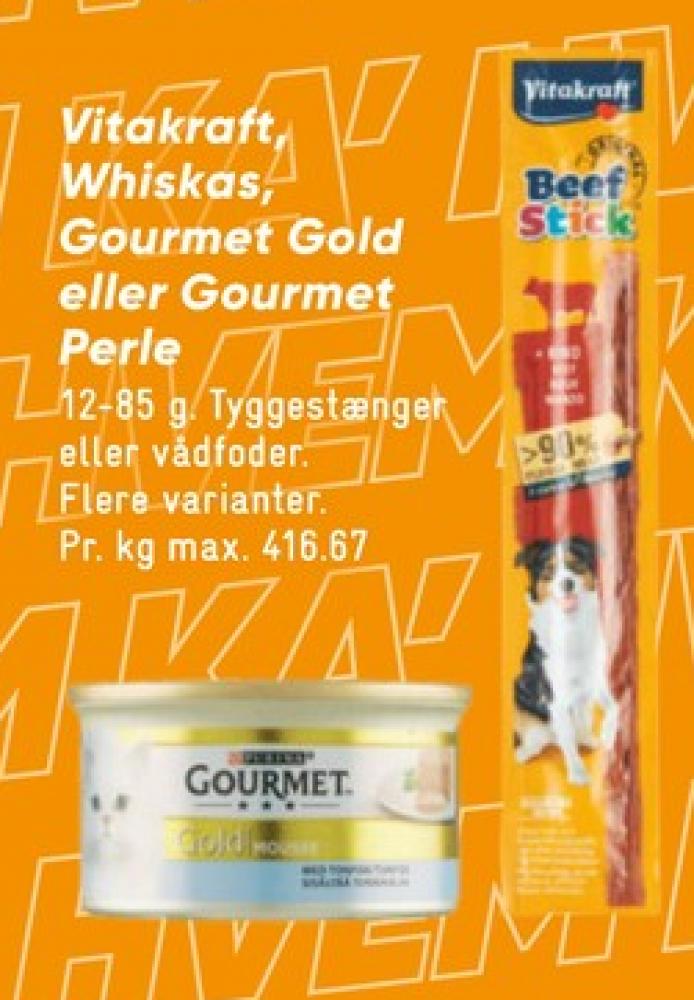Gourmet Perle, Kattefoder