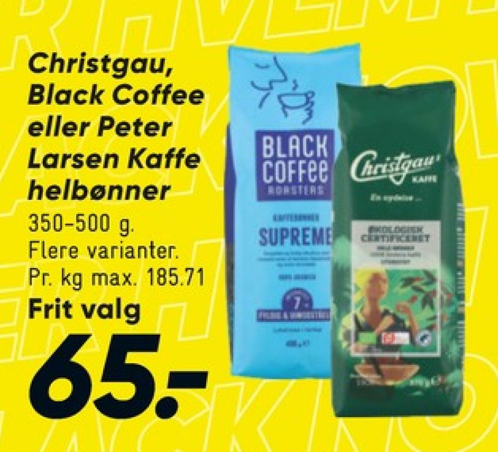 Peter Larsen Blanding 72, Kaffe Formalet