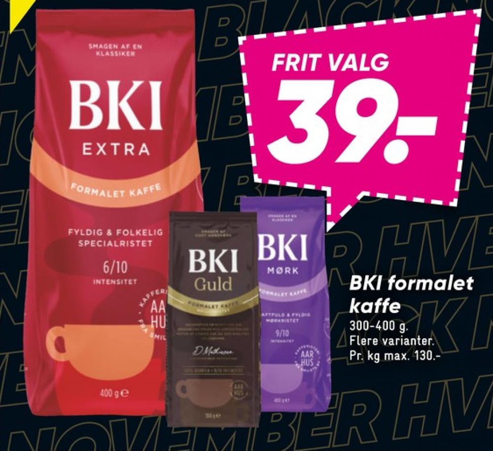 BKI Mørk, Kaffe Formalet