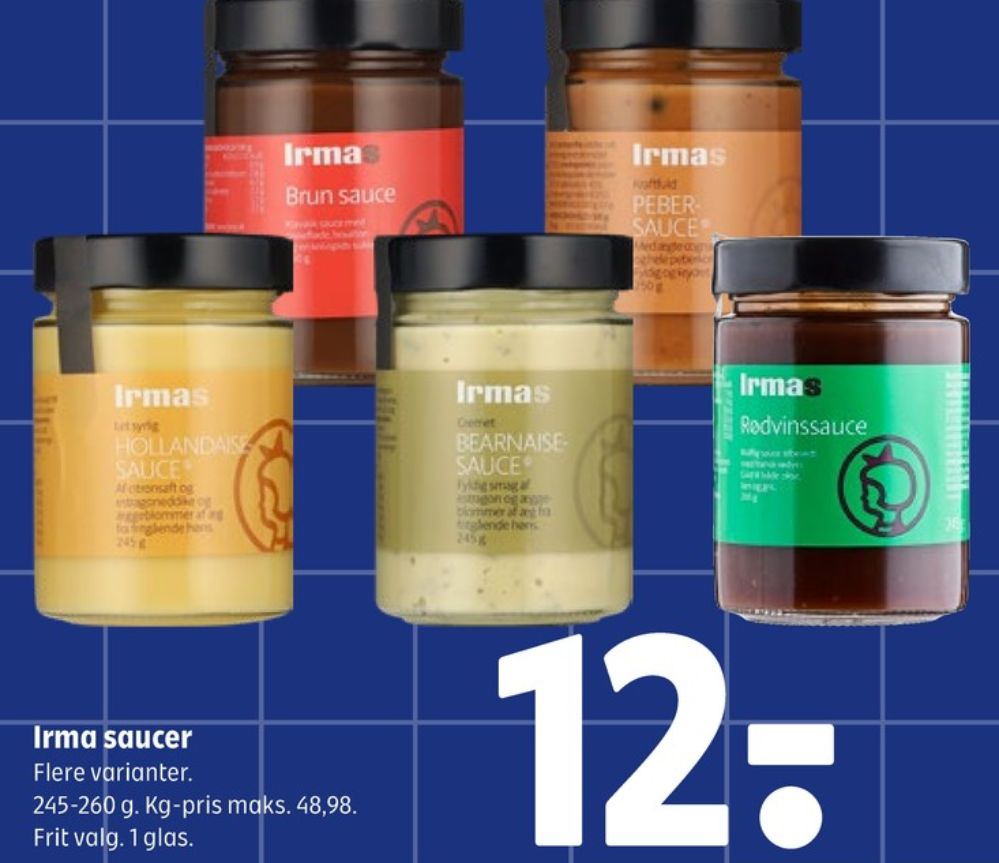 Irmas, Bearnaisesauce