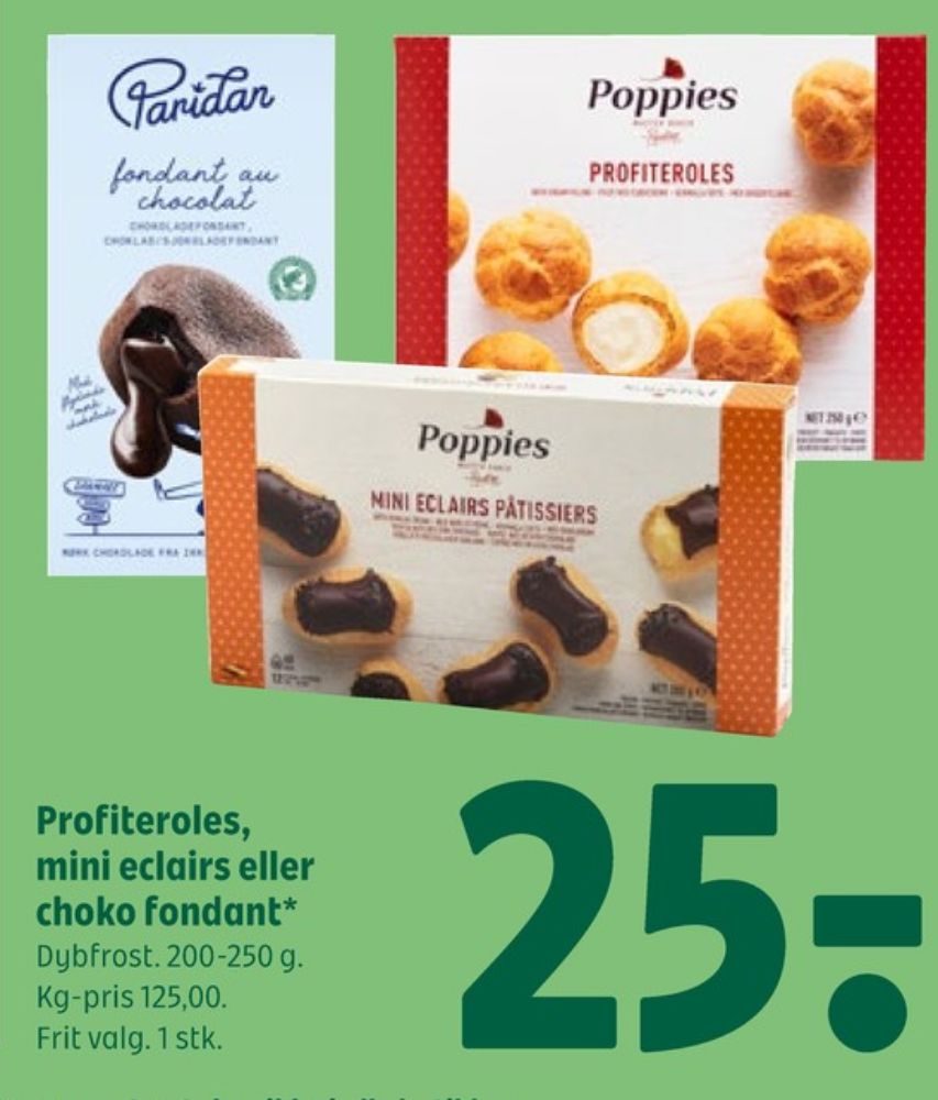 Paridan, Chokoladefondant