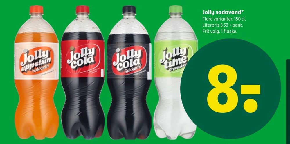 Jolly Cola Sukkerfri, Cola