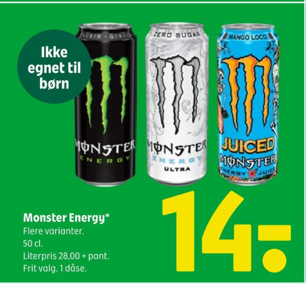 Monster Mango Loco, Energidrik