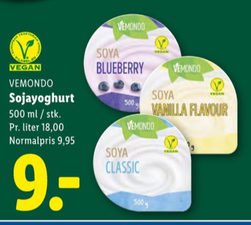 Vemondo, Soya Vanilla Yoghurt