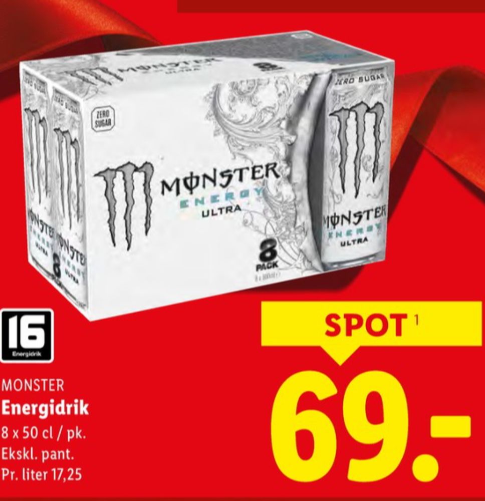 Monster Energy, Energidrik 8 pk.