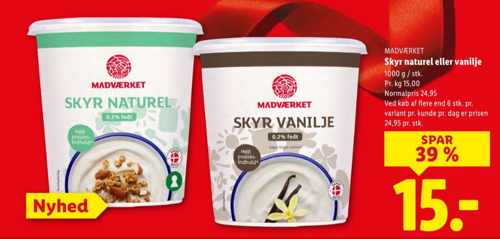 Madværket, Vanilje Skyr 0,2%