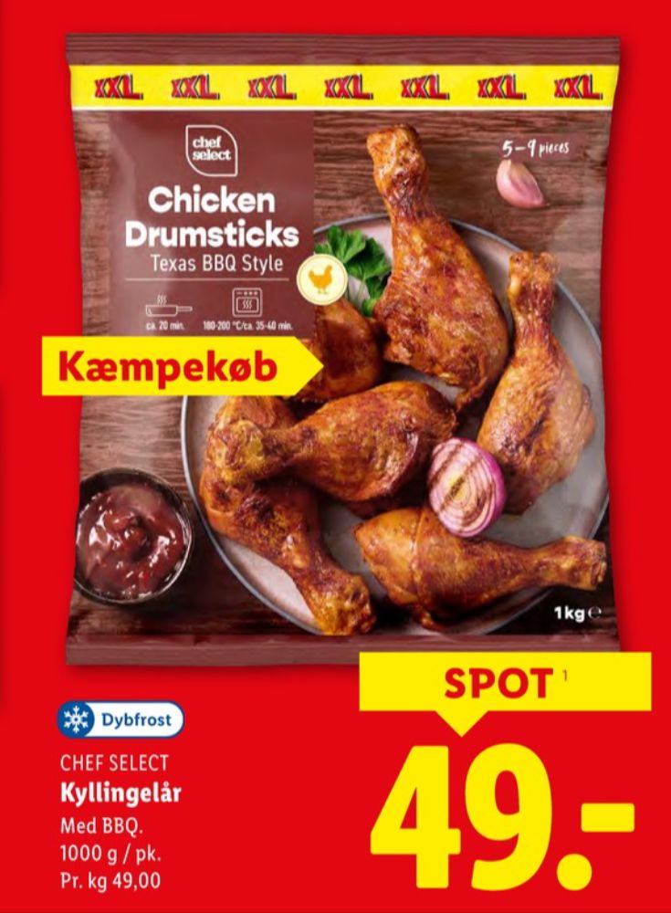 Chef Select, Kyllingelår