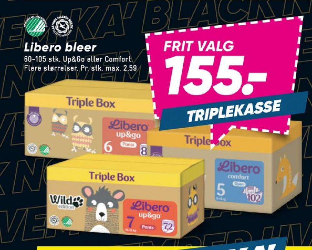 Libero Comfort, Bleer str 5 9-14 kg