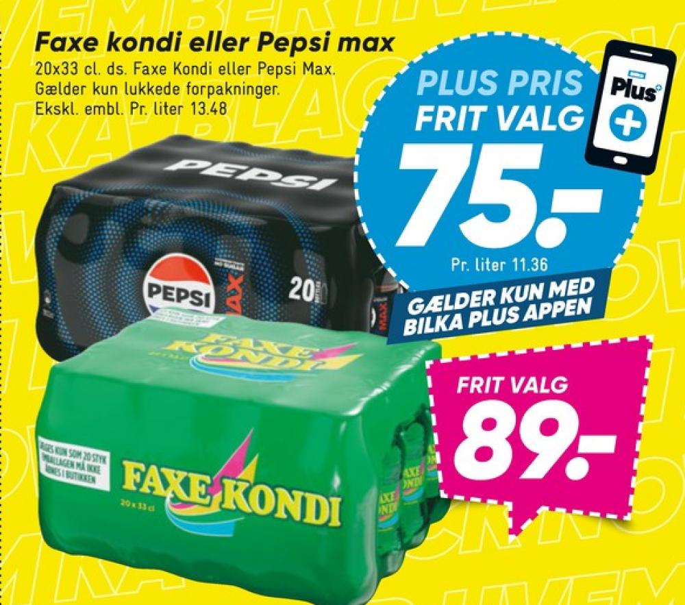 Pepsi Max, Cola 20 pk