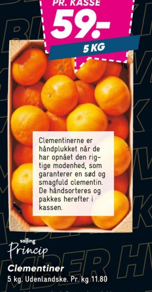 Salling Princip, Clementiner