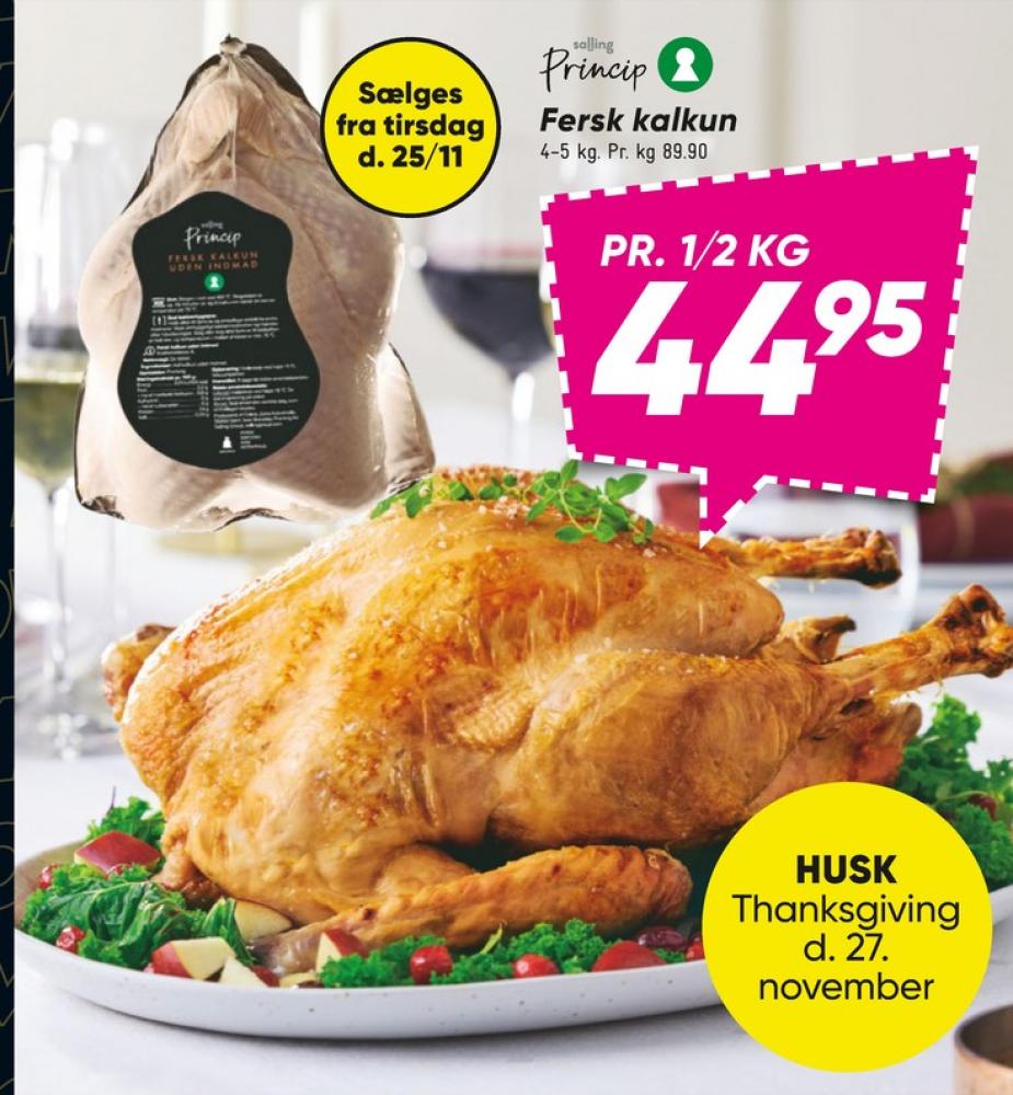 Salling Princip, Kalkun