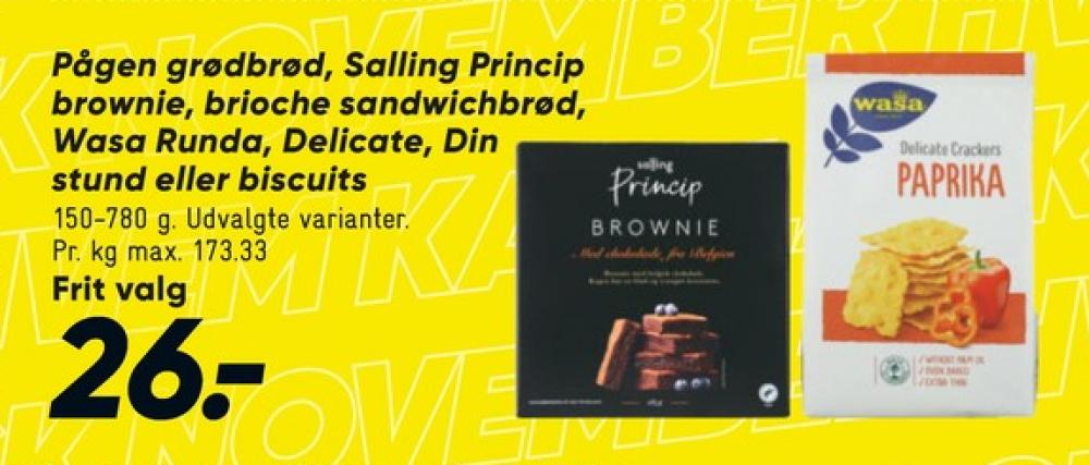 Salling Princip, Brioche Sandwichbrød