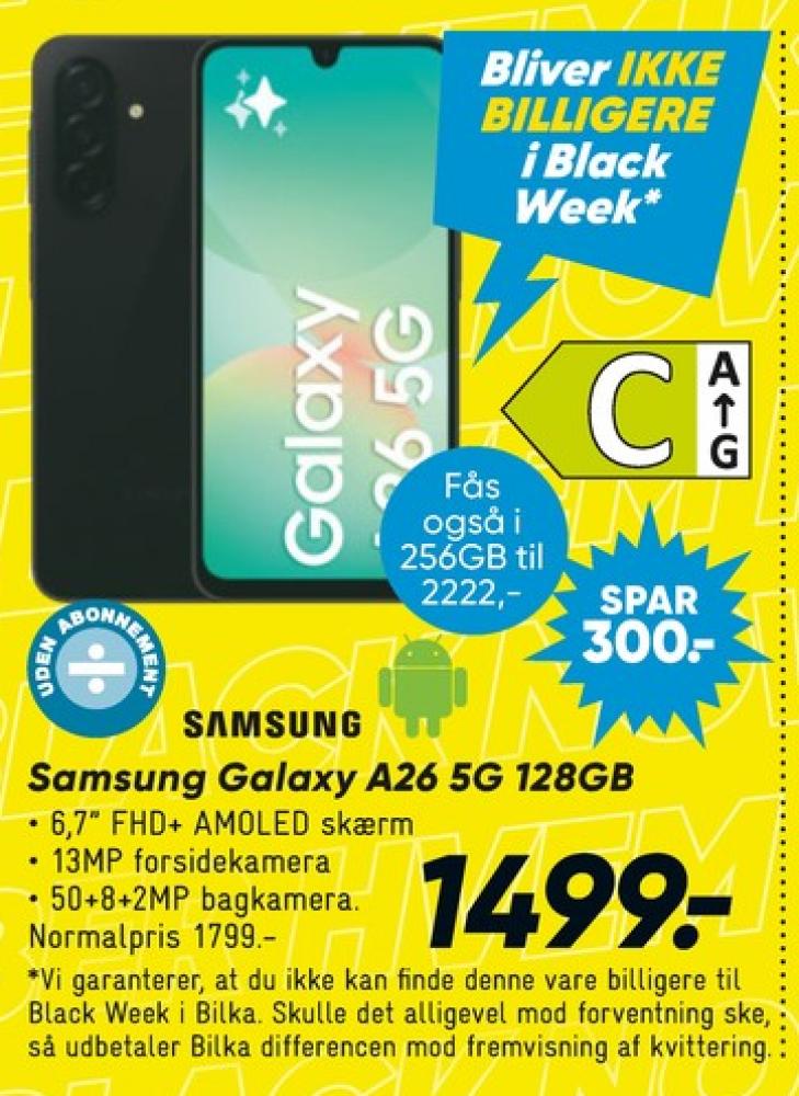 Samsung Galaxy A26, Mobiltelefon