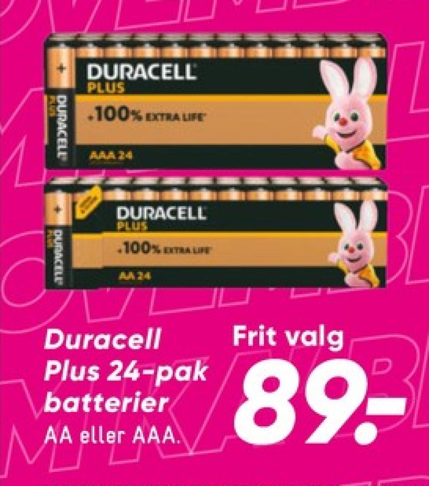 Duracell, Batterier