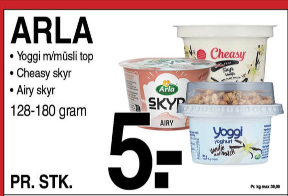 Cheasy, Vanilje Skyr 