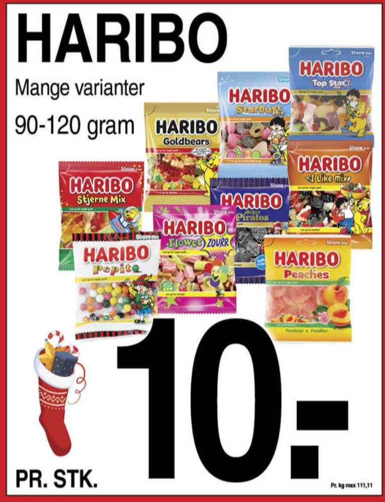 Haribo Peaches, Slikposer