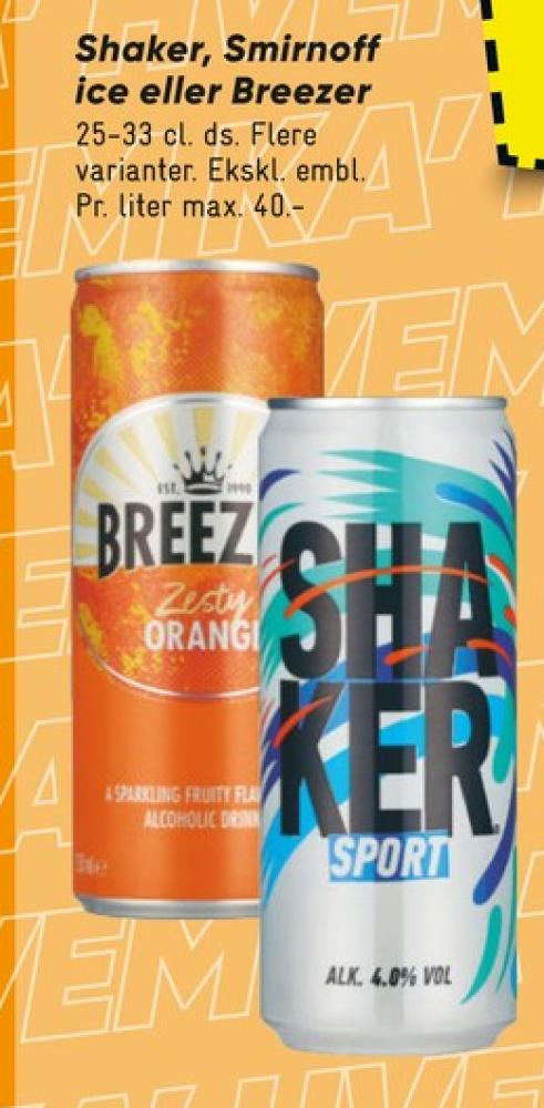 Bacardi Breezer, Zesty Orange RTD